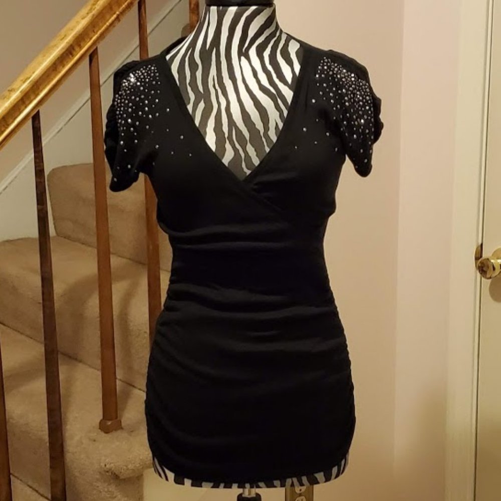 Express embellished shirt